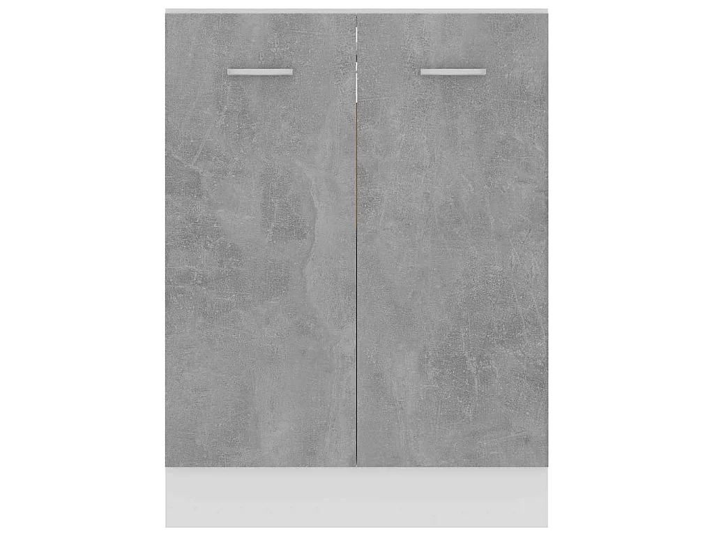 Armadio Inferiore “Lyon” Grigio Cemento 60x46x81,5cm