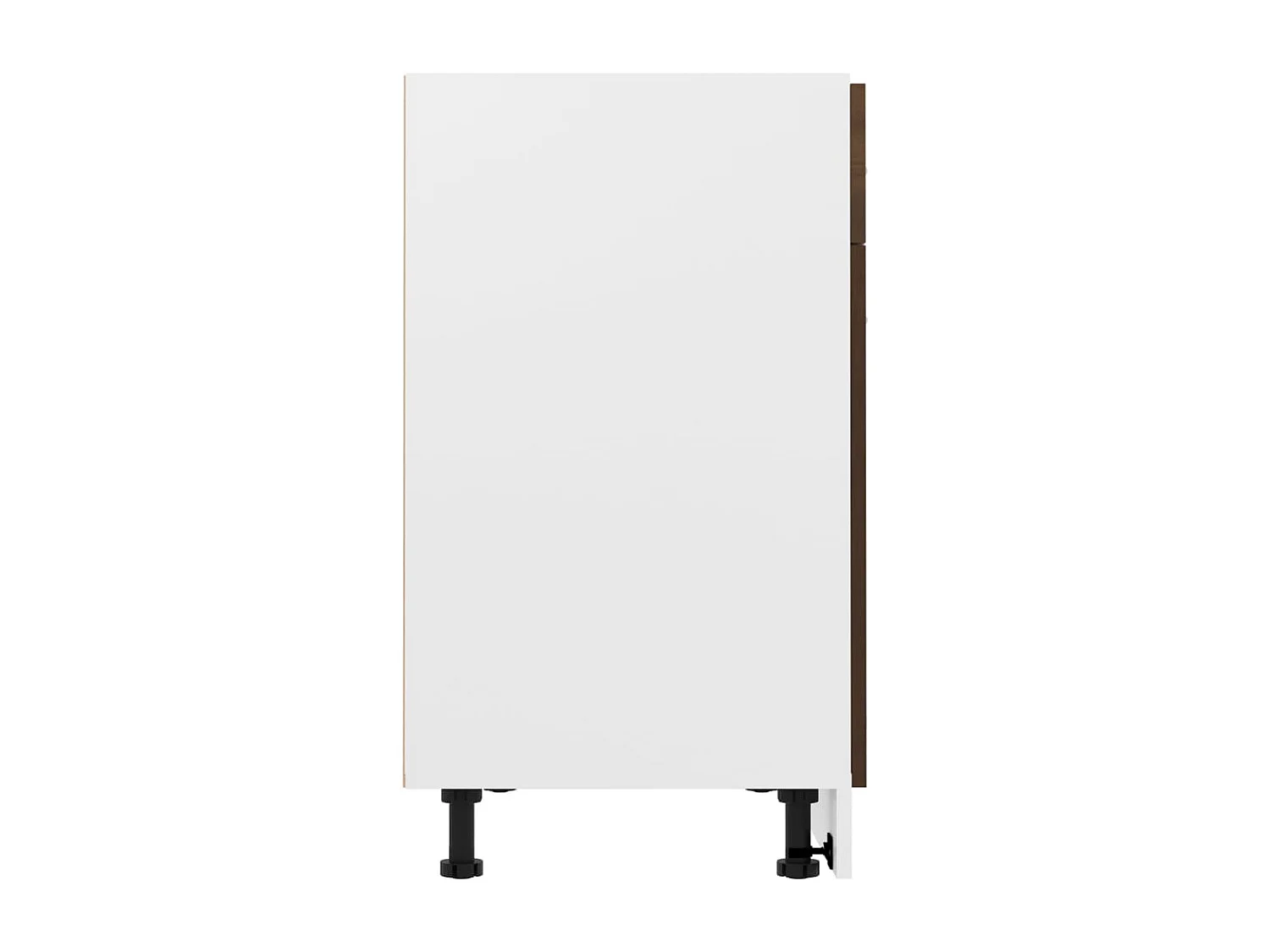 Unterschrank mit Schublade Braun Eiche-Optik 80x46x81,5 cm