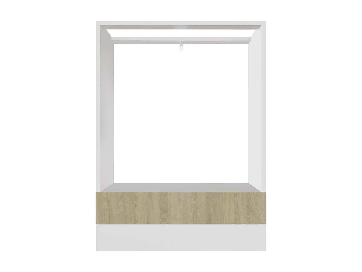 Armário para forno "Riga" derivados de madeira carvalho