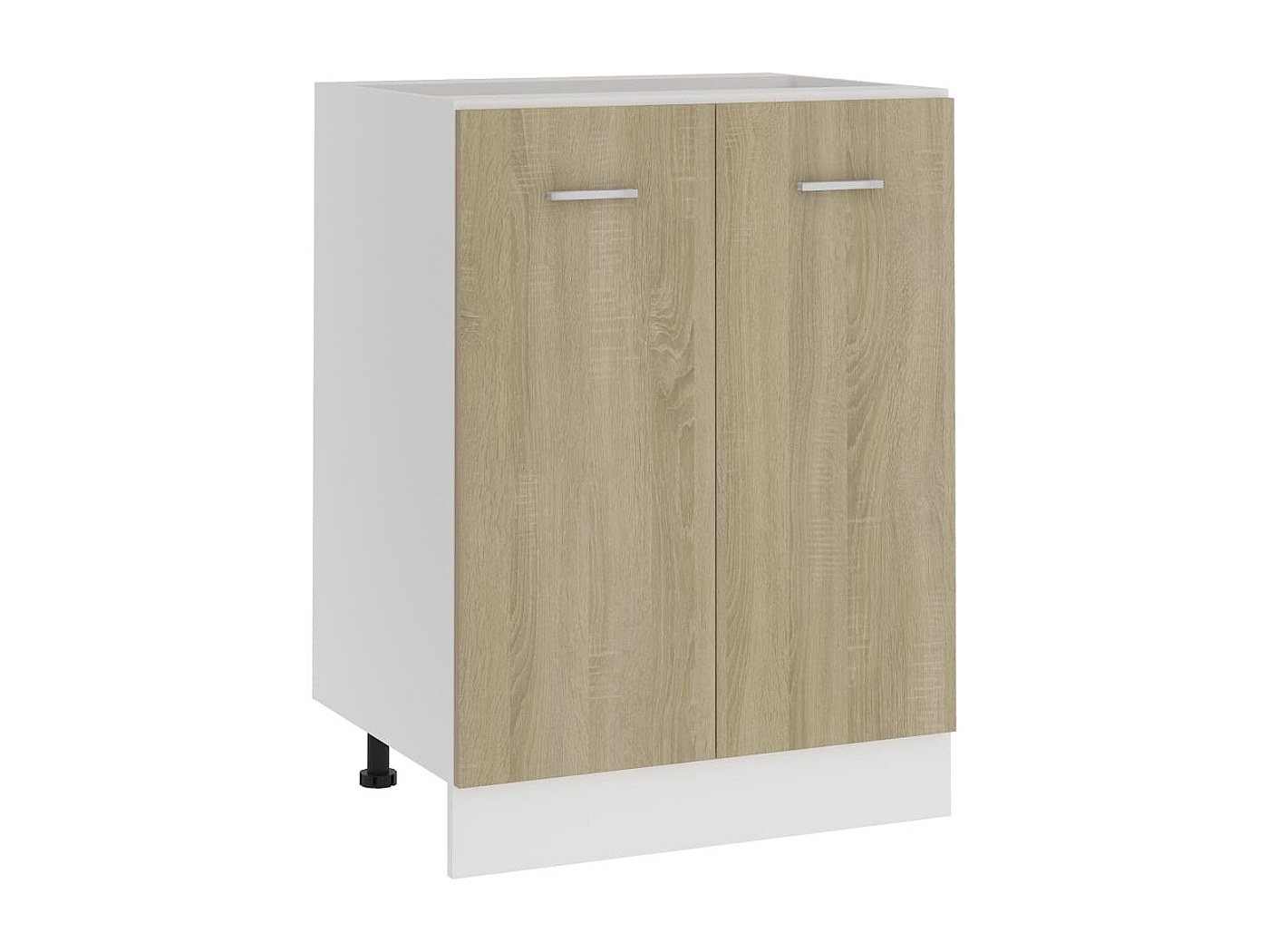 Mobile Con Cassetto VidaXL - Rovere Marrone, Legno Multistrato, 50x46x81.5cm, Per Cucina - Foto 9