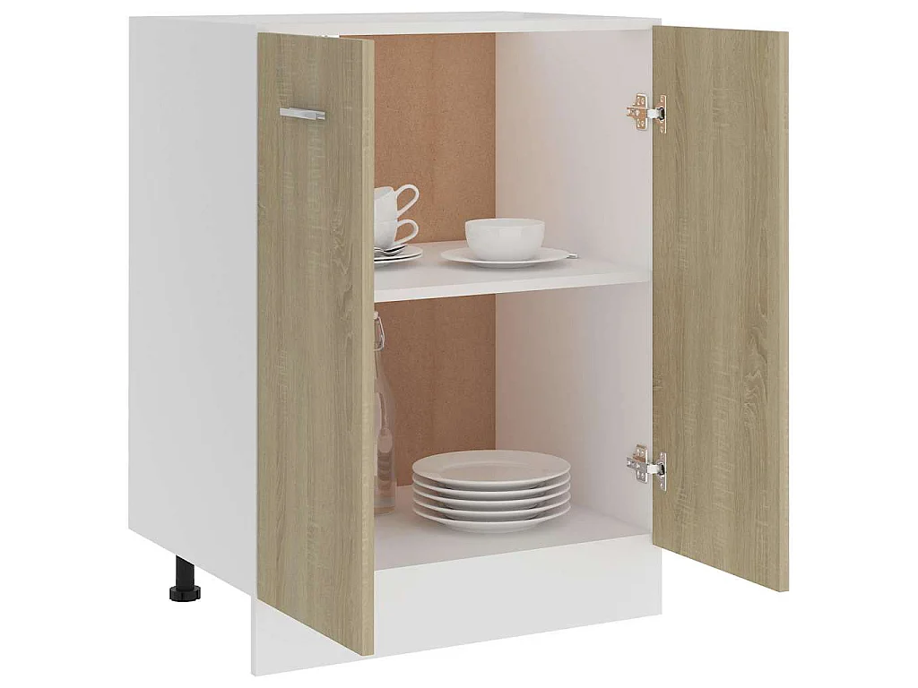 Armadio Inferiore “Lyon” Rovere Sonoma 60x46x81,5 cm