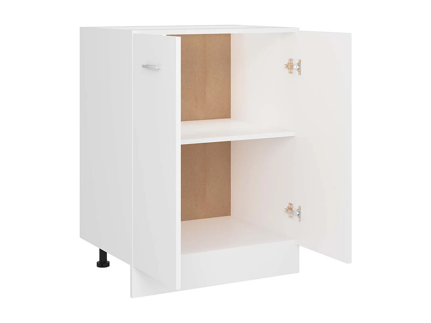 Meuble bas "Lyon" Blanc 60 x 46 x 81,5 cm Bois d'ingénierie