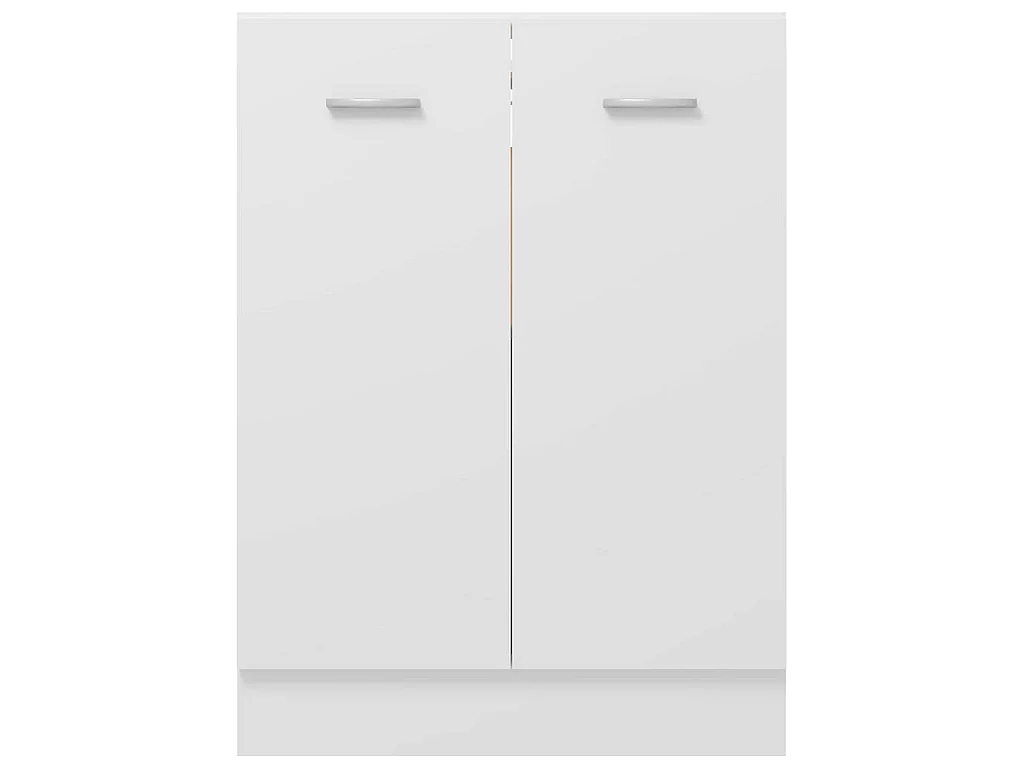 Armário inferior “Lyon” 60x46x81,5cm derivados madeira branco