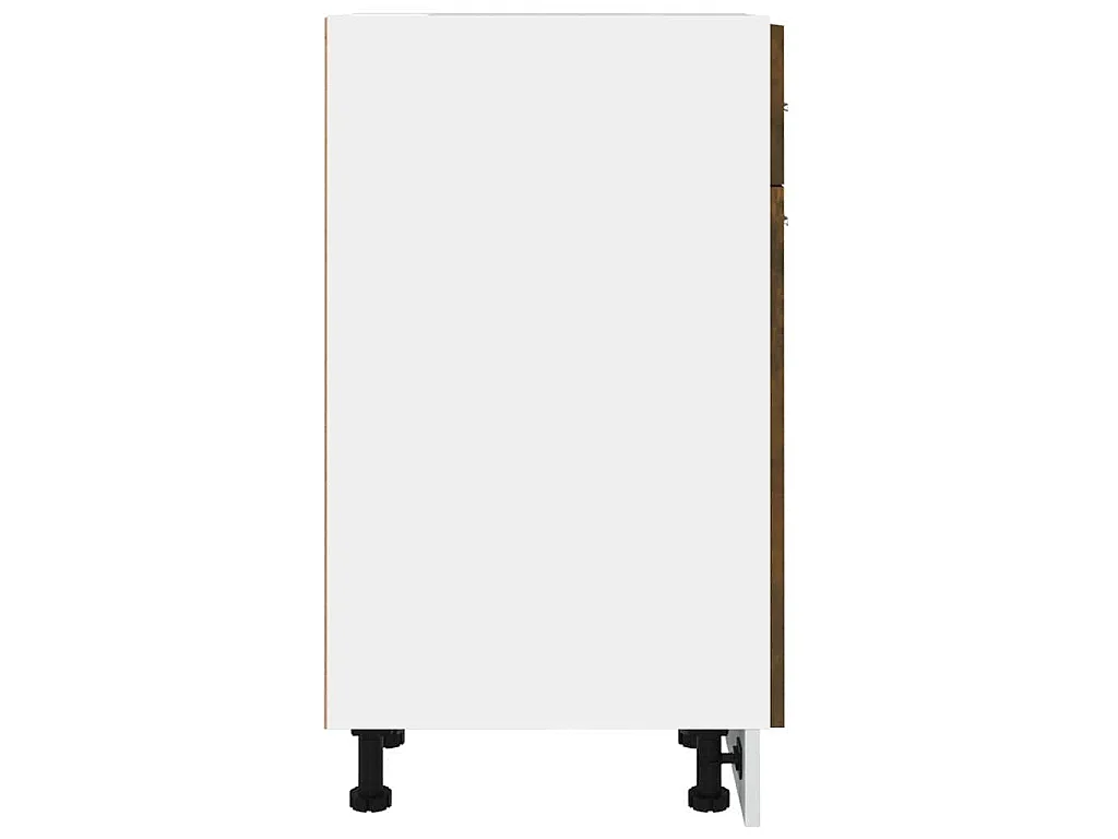 Armoire à tiroirs "Lyon" Chêne fumé 30 x 46 x 81,5 cm Bois d'ingénierie