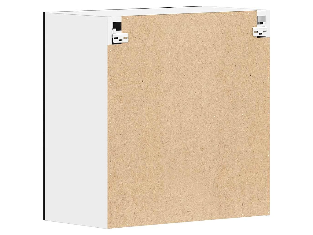 Bovenkast Lyon 60x31x60 cm bewerkt hout zwart