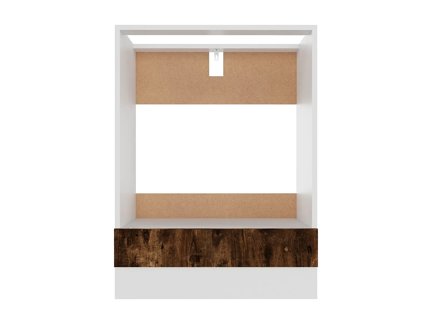 Mueble para horno "Riga" roble ahumado 60x46x81,5 cm madera de ingeniería