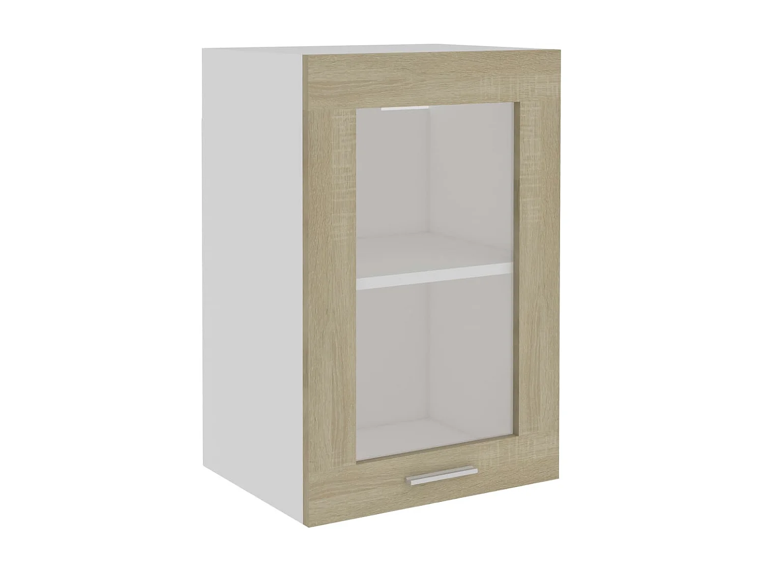 Hängeglasschrank Lyon Sonoma-Eiche 40x31x60 cm Holzwerkstoff