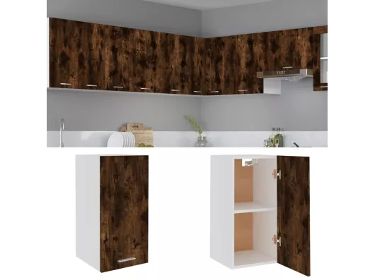 Kauf Unique Hängeschrank Räuchereiche 29,5x31x60 cm Holzwerkstoff