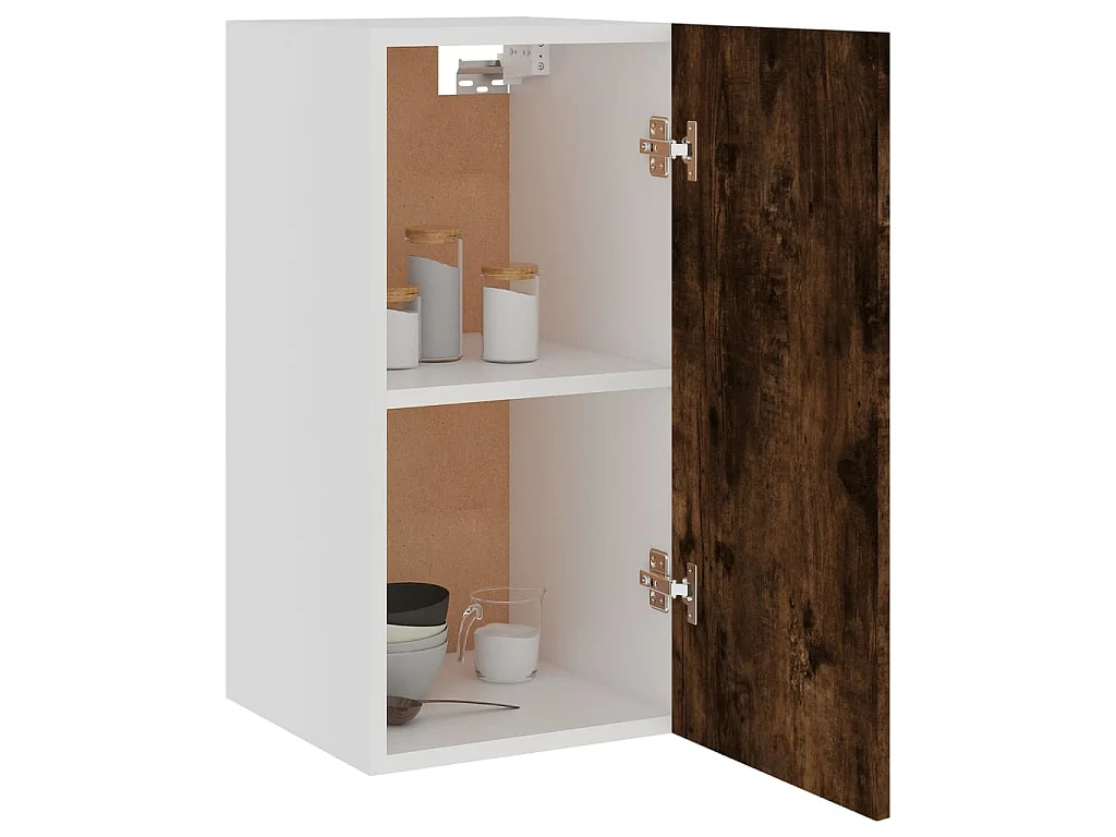 Hängeschrank Lyon Räuchereiche 29,5x31x60 cm Holzwerkstoff