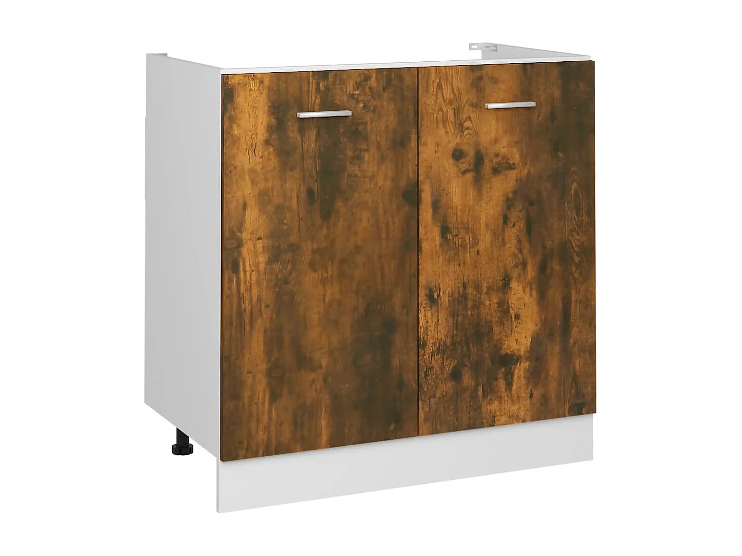 Wastafelonderkast Lyon 80x46x81,5 cm gerookt eikenkleurig