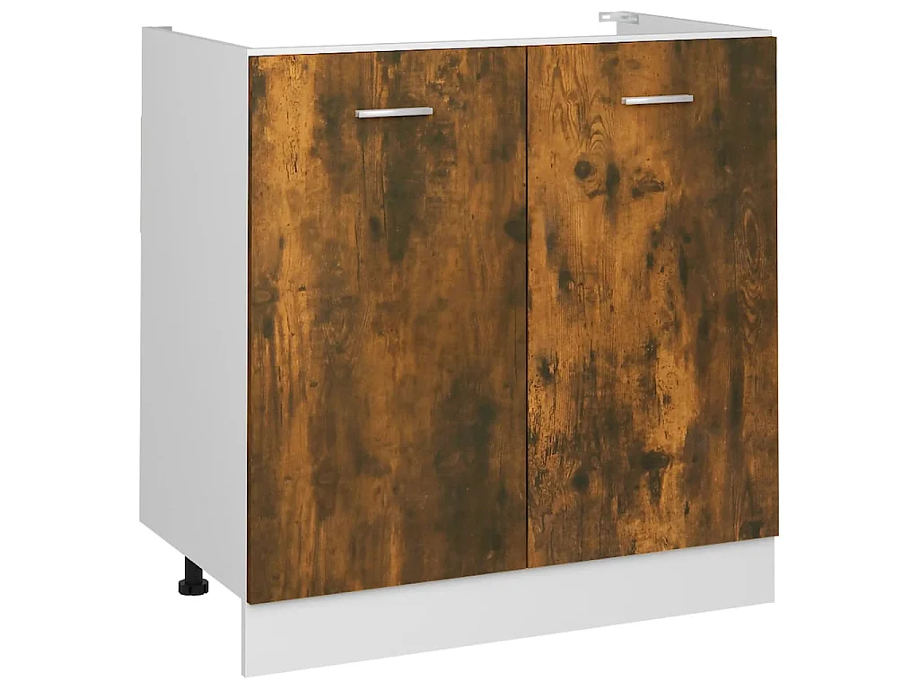 Mobile Sottolavello “Lyon” Rovere Fumo 80x46x81,5 cm