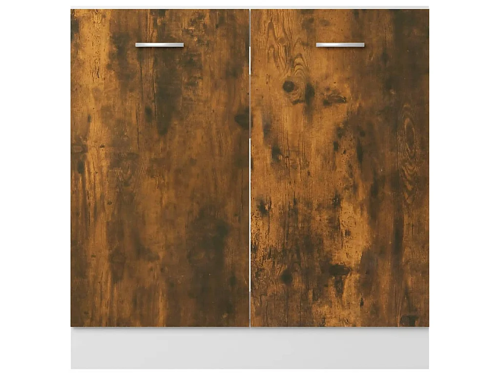 Mobile Sottolavello “Lyon” Rovere Fumo 80x46x81,5 cm