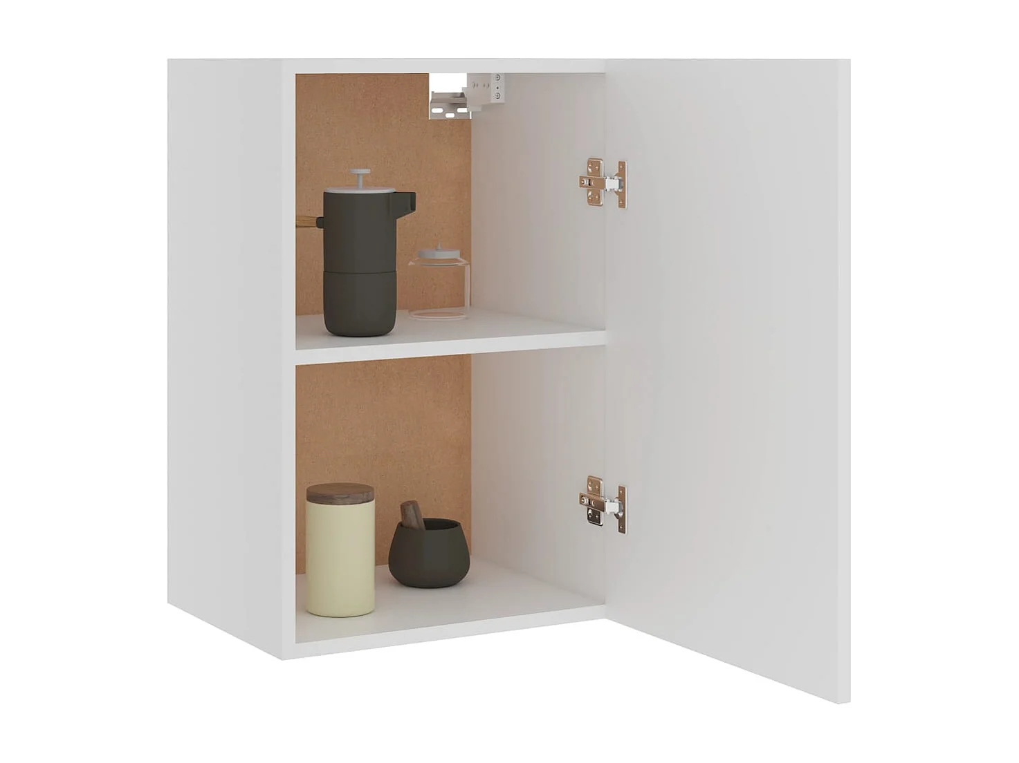 Armoire suspendue "Lyon" Blanc 39,5 x 31 x 60 cm Bois d'ingénierie