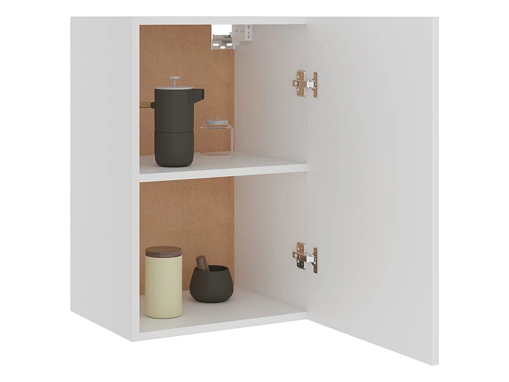 Armoire suspendue "Lyon" Blanc 39,5 x 31 x 60 cm Bois d'ingénierie