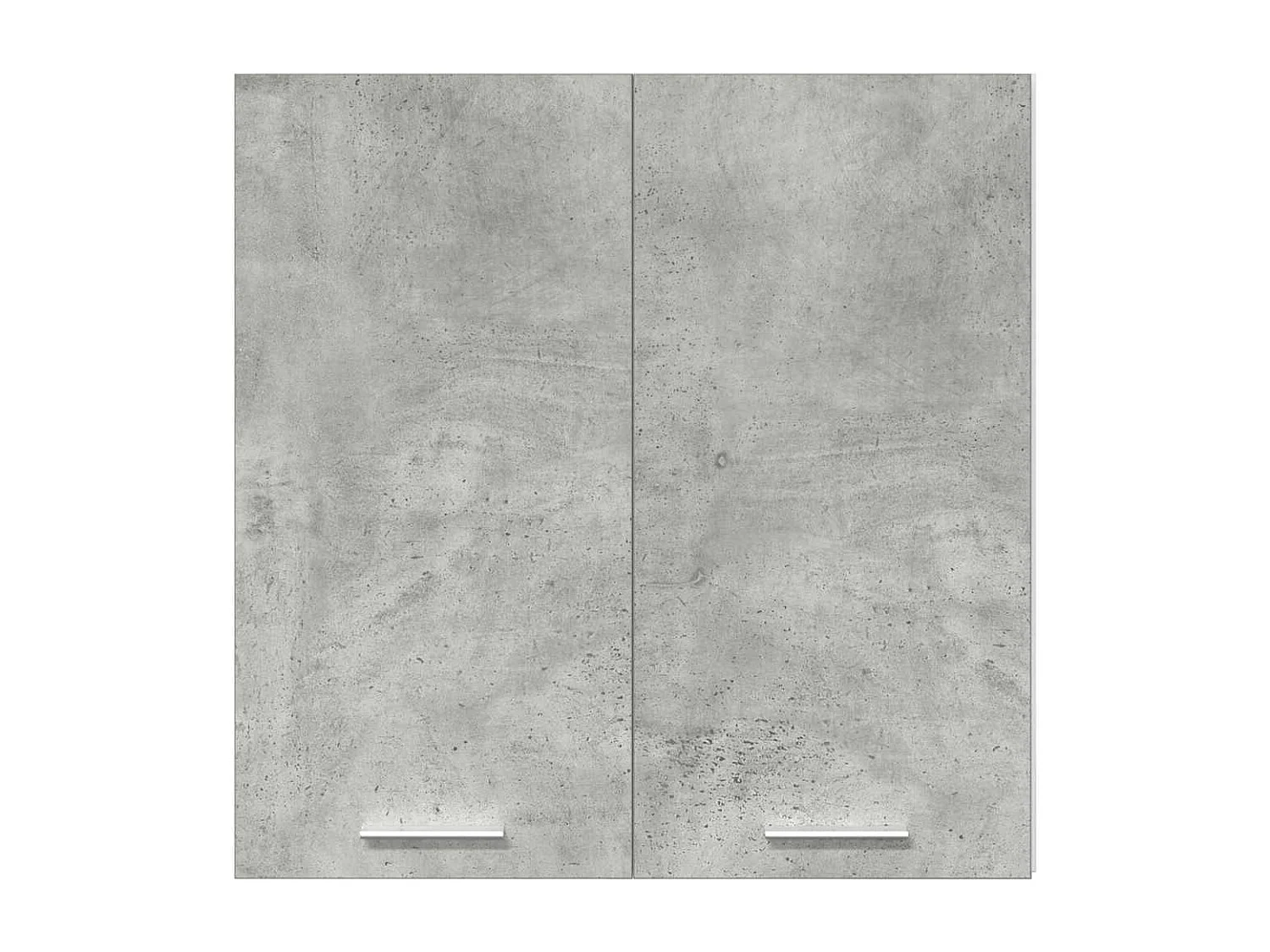 Armoire suspendue "Lyon" Gris béton 60 x 31 x 60 cm Bois d'ingénierie