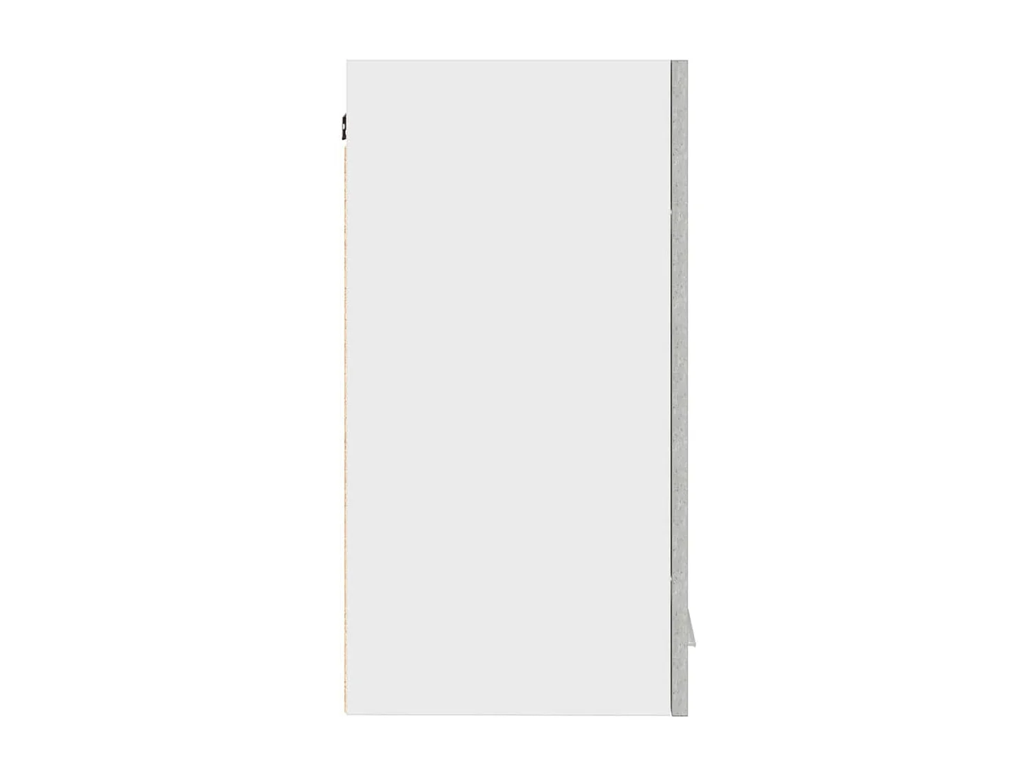 Armoire suspendue "Lyon" Gris béton 60 x 31 x 60 cm Bois d'ingénierie