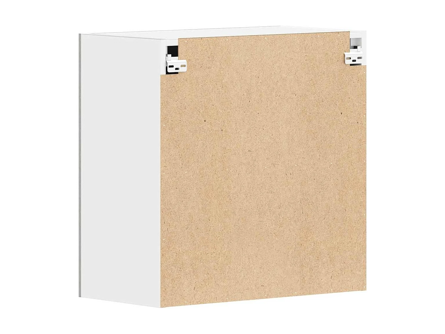 Armoire suspendue "Lyon" Gris béton 60 x 31 x 60 cm Bois d'ingénierie