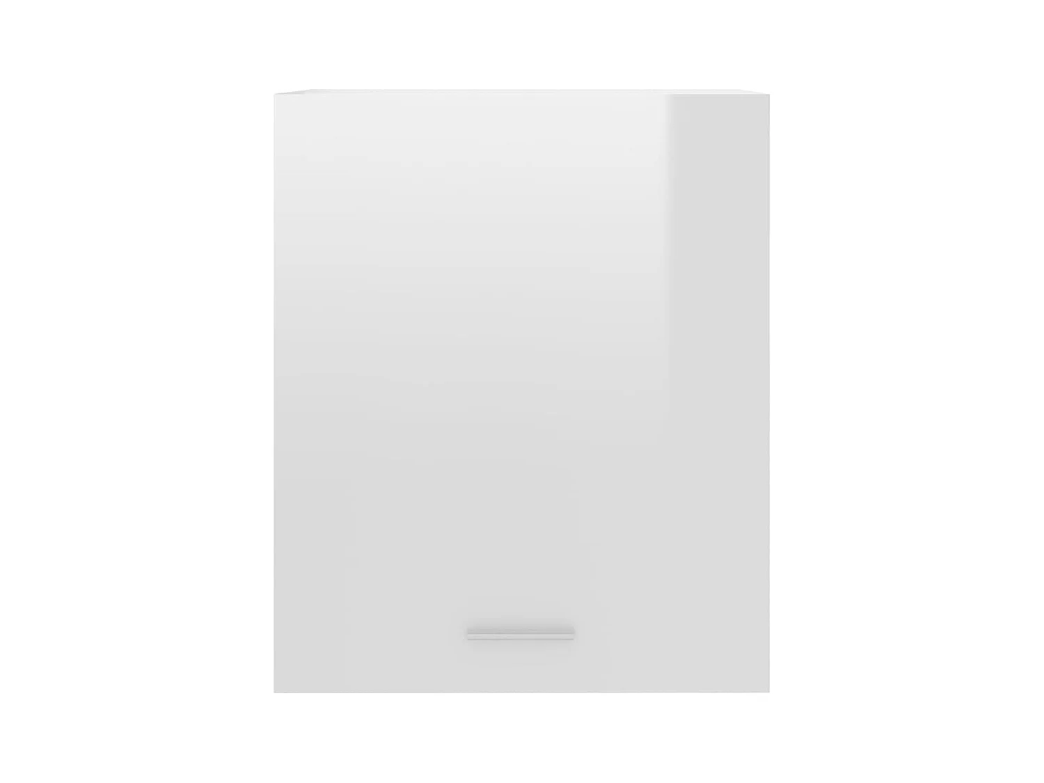 Hängeschrank Lyon Hochglanz-Weiß 50x31x60 cm Holzwerkstoff