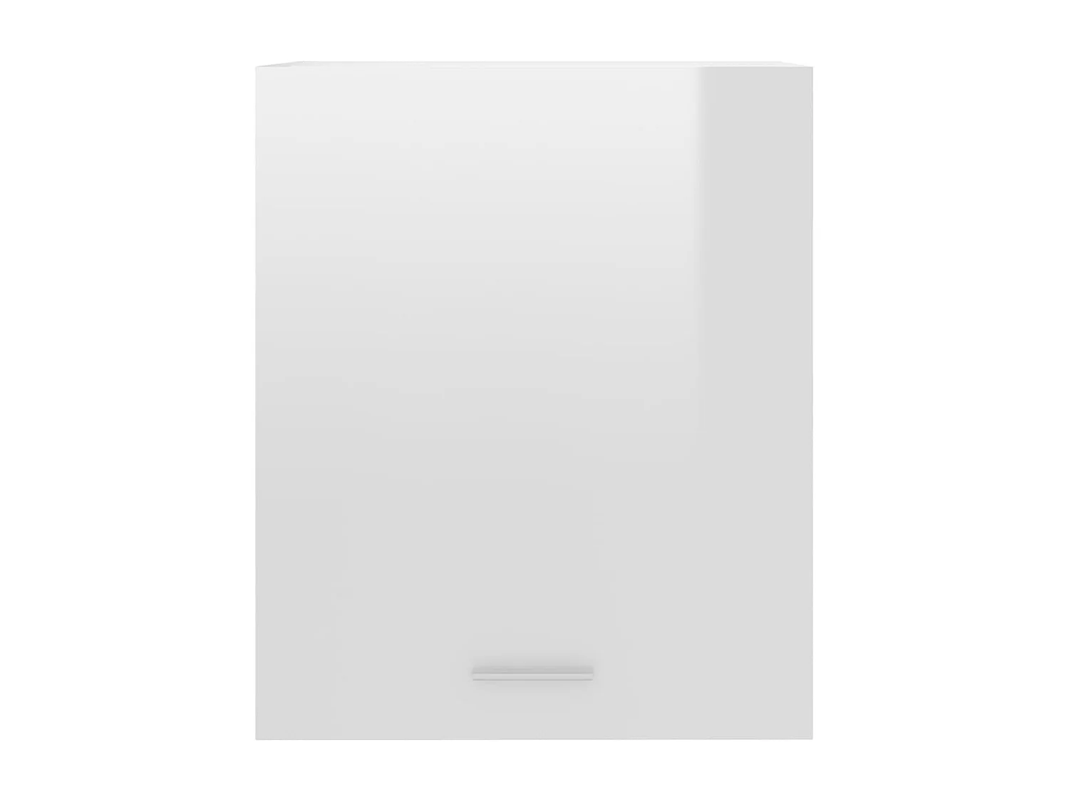 Armoire suspendue "Lyon" Blanc brillant 50 x 31 x 60 cm Bois d'ingénierie