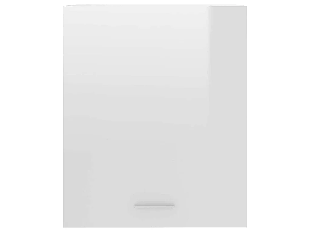 Hängeschrank Lyon Hochglanz-Weiß 50x31x60 cm Holzwerkstoff