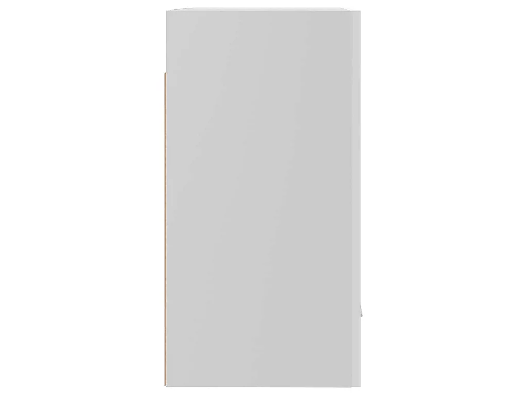Hängeschrank Lyon Hochglanz-Weiß 50x31x60 cm Holzwerkstoff