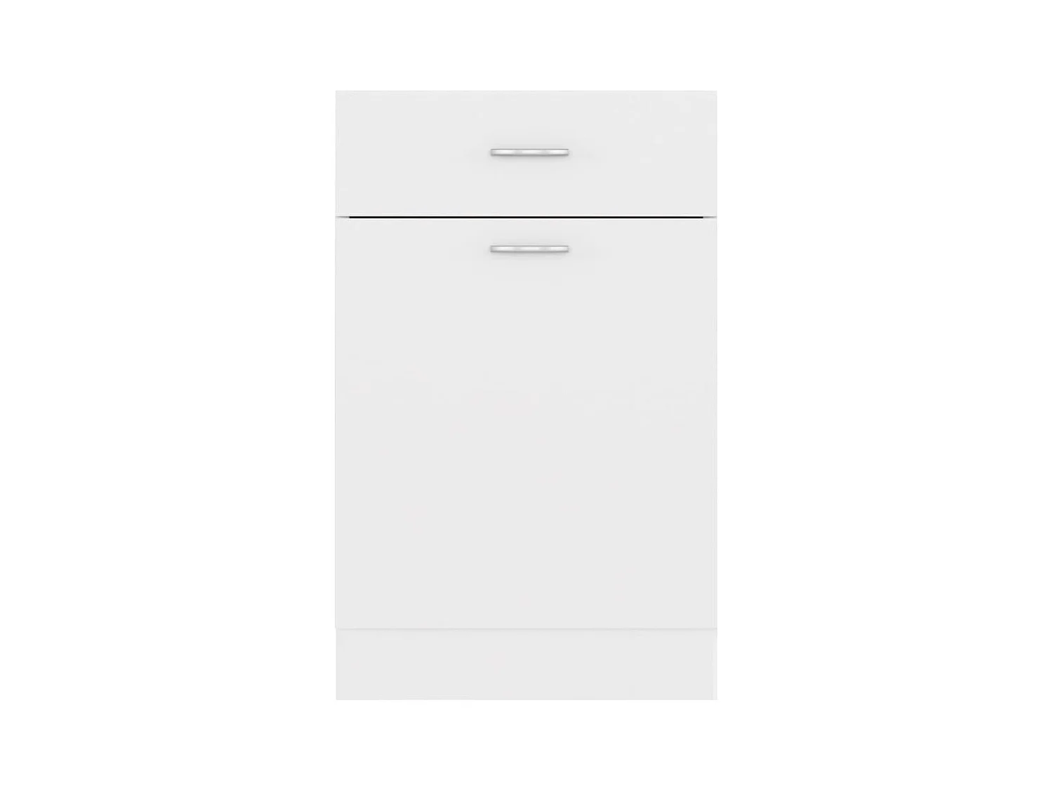 Armoire à tiroirs "Lyon" Blanc 50 x 46 x 81,5 cm Bois d'ingénierie