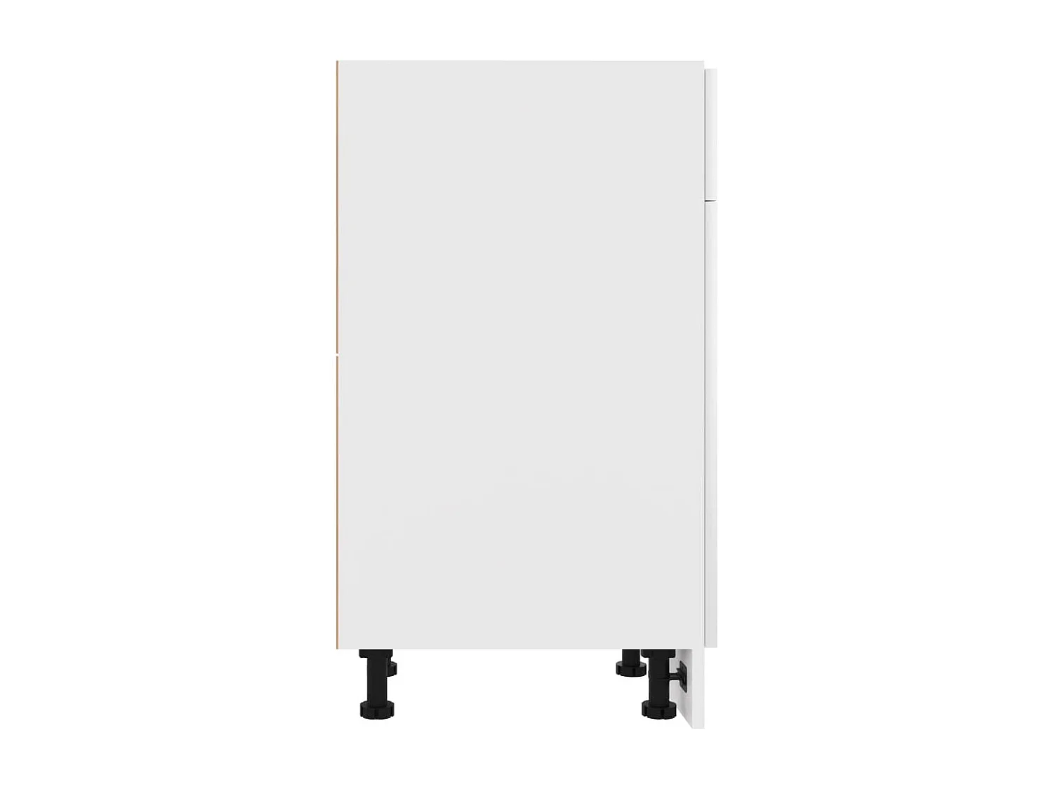 Schubunterschrank Lyon Weiß 50x46x81,5 cm Holzwerkstoff