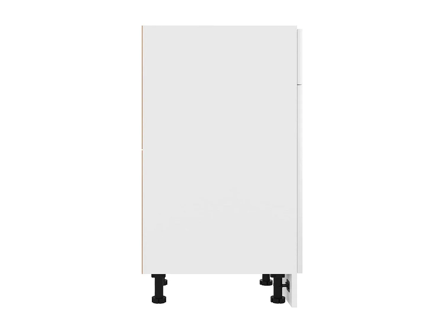 Schubunterschrank Lyon Weiß 50x46x81,5 cm Holzwerkstoff