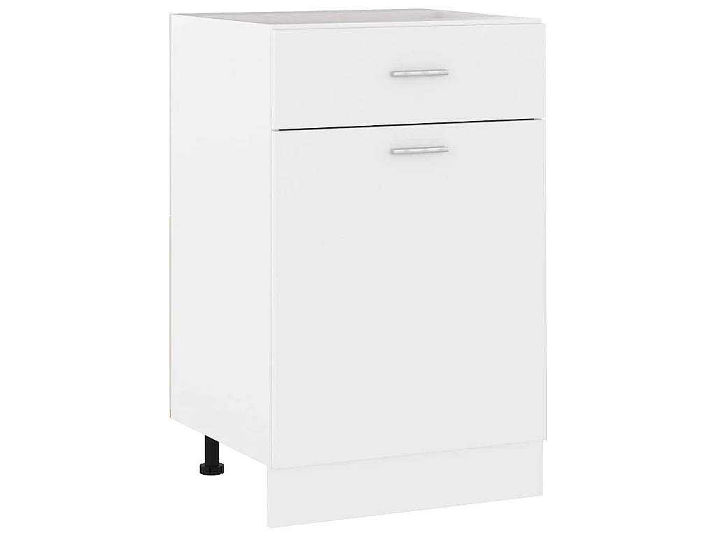 Armadio con Cassetto “Lyon” Bianco 50x46x81,5 cm