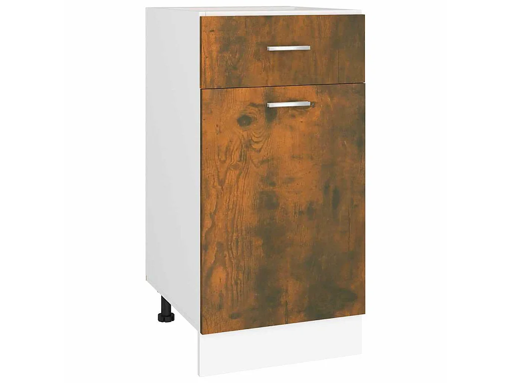 Armoire à tiroirs "Lyon" Chêne fumé 40 x 46 x 81,5 cm Bois d'ingénierie