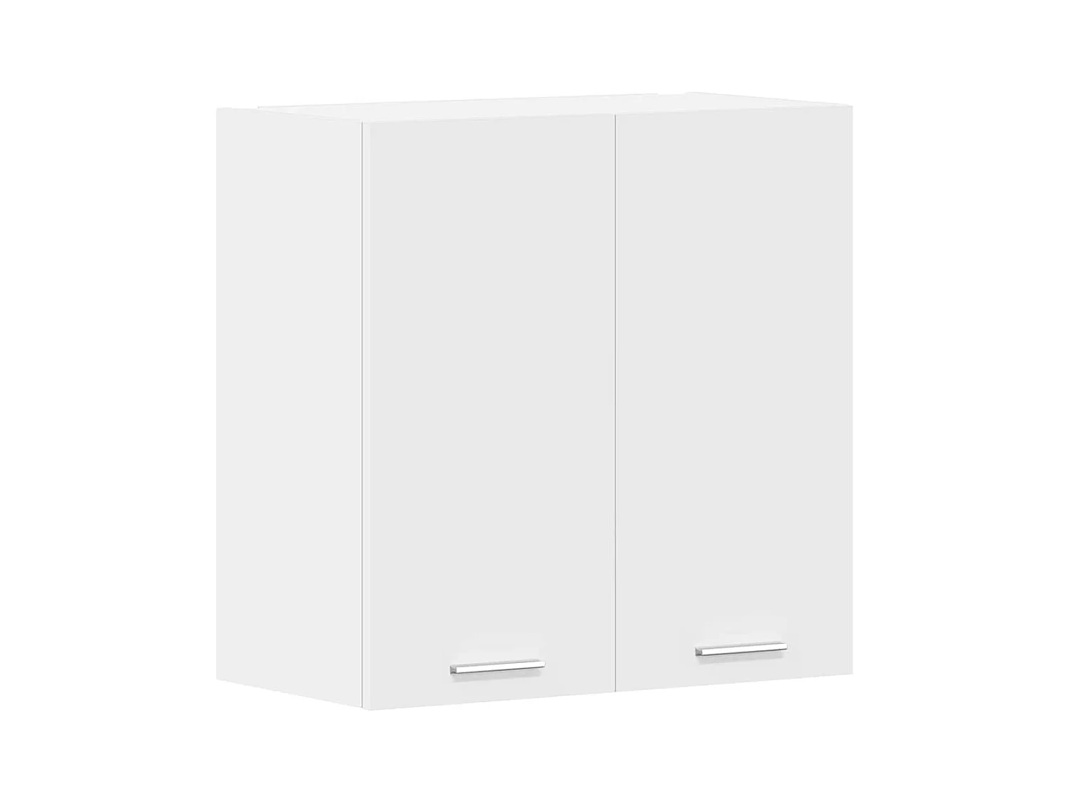 Mobile Pensile “Lyon” Bianco 60x31x60 cm in Legno Multistrato