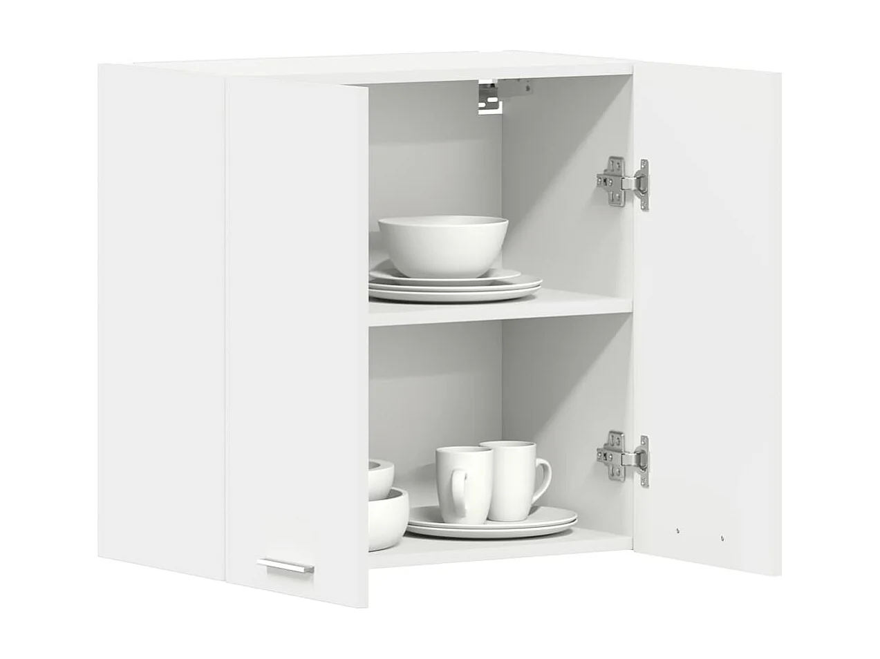 Armario colgante "Lyon" de, blanco, 60 x 31 x 60 cm, madera de ingeniería