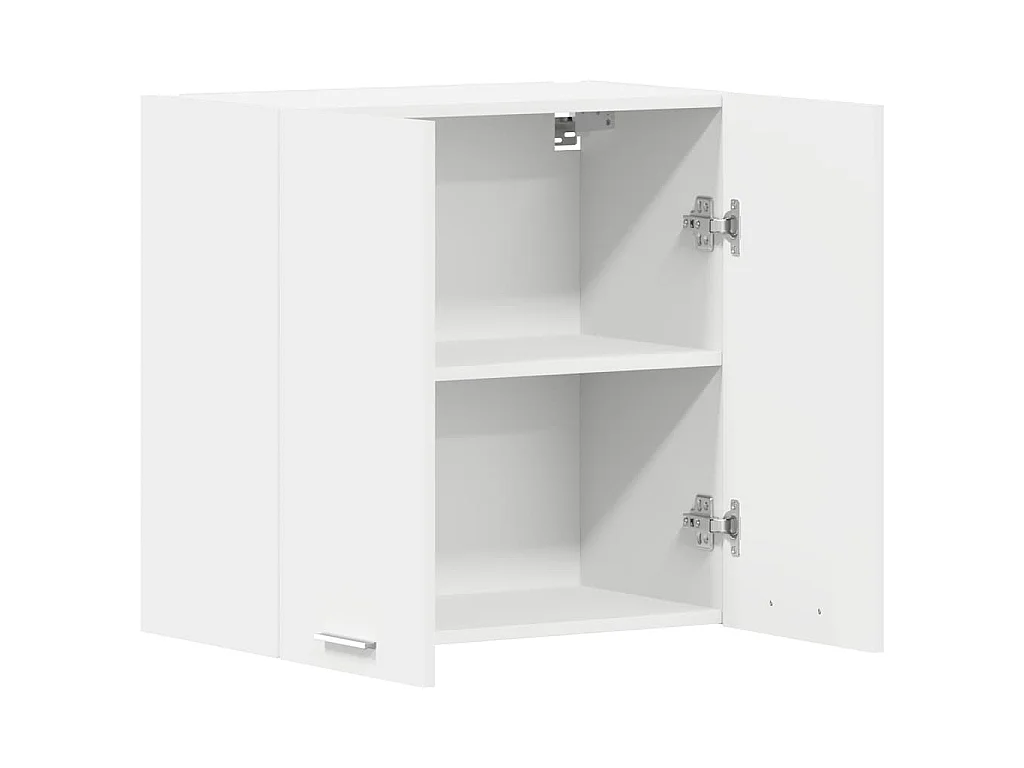 Bovenkast Lyon 60x31x60 cm bewerkt hout wit