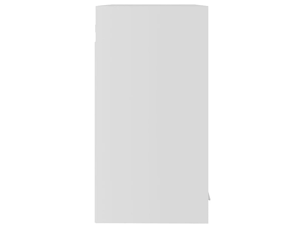 Vitrine suspendue "Lyon" Blanc 60 x 31 x 60 cm Bois d'ingénierie