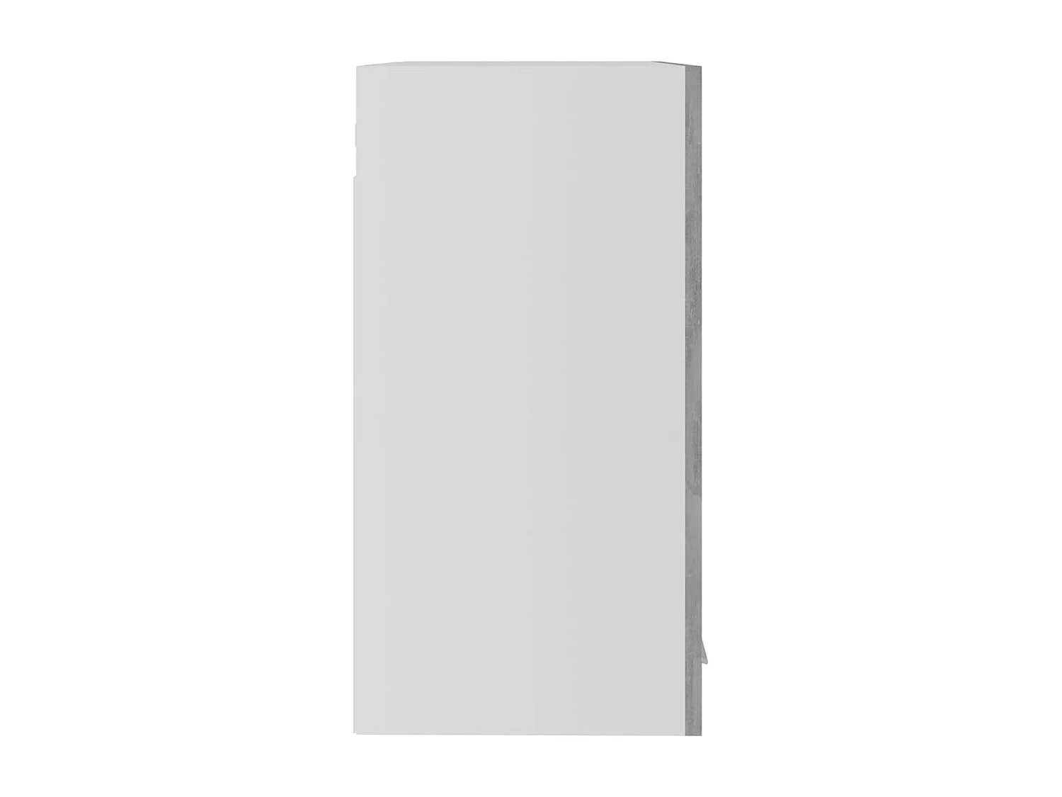 Armário de parede c/ vidro “Lyon” cinzento cimento