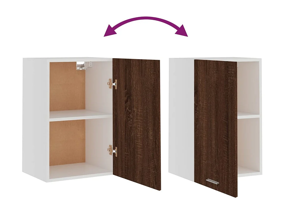 Mobile Pensile “Lyon” Rovere Marrone 39,5x31x60cm