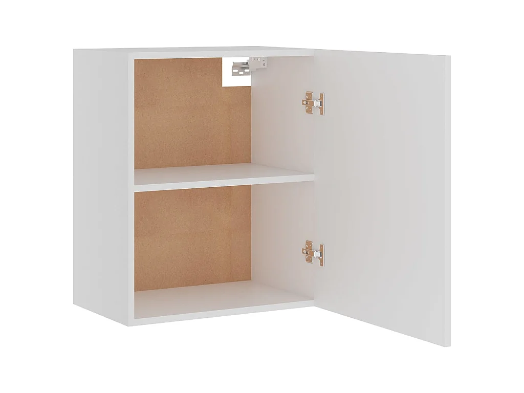 Armoire suspendue "Lyon" Blanc 50 x 31 x 60 cm Bois d'ingénierie