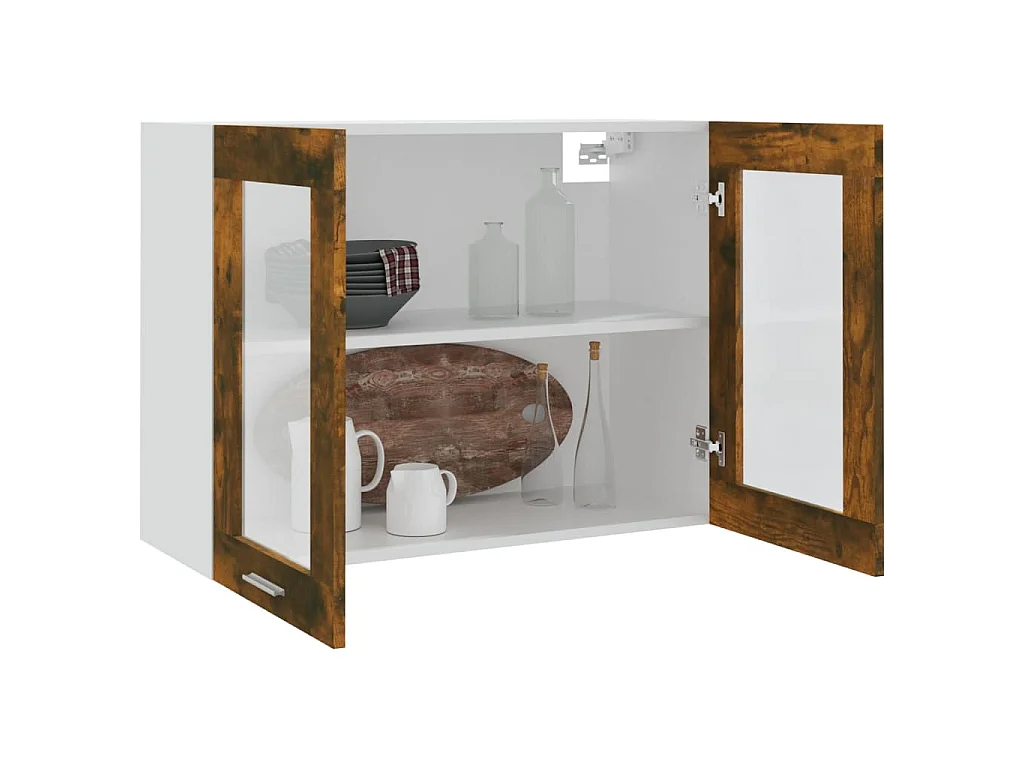 Mobile Pensile “Lyon” Rovere Fumo 80x31x60 cm