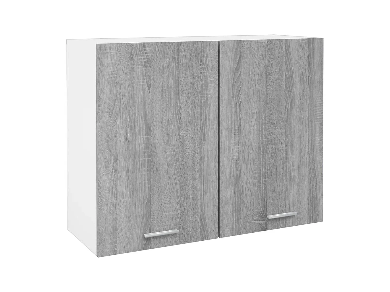 Armoire suspendue "Lyon" Gris Sonoma 80 x 31 x 60 cm Bois d'ingénierie