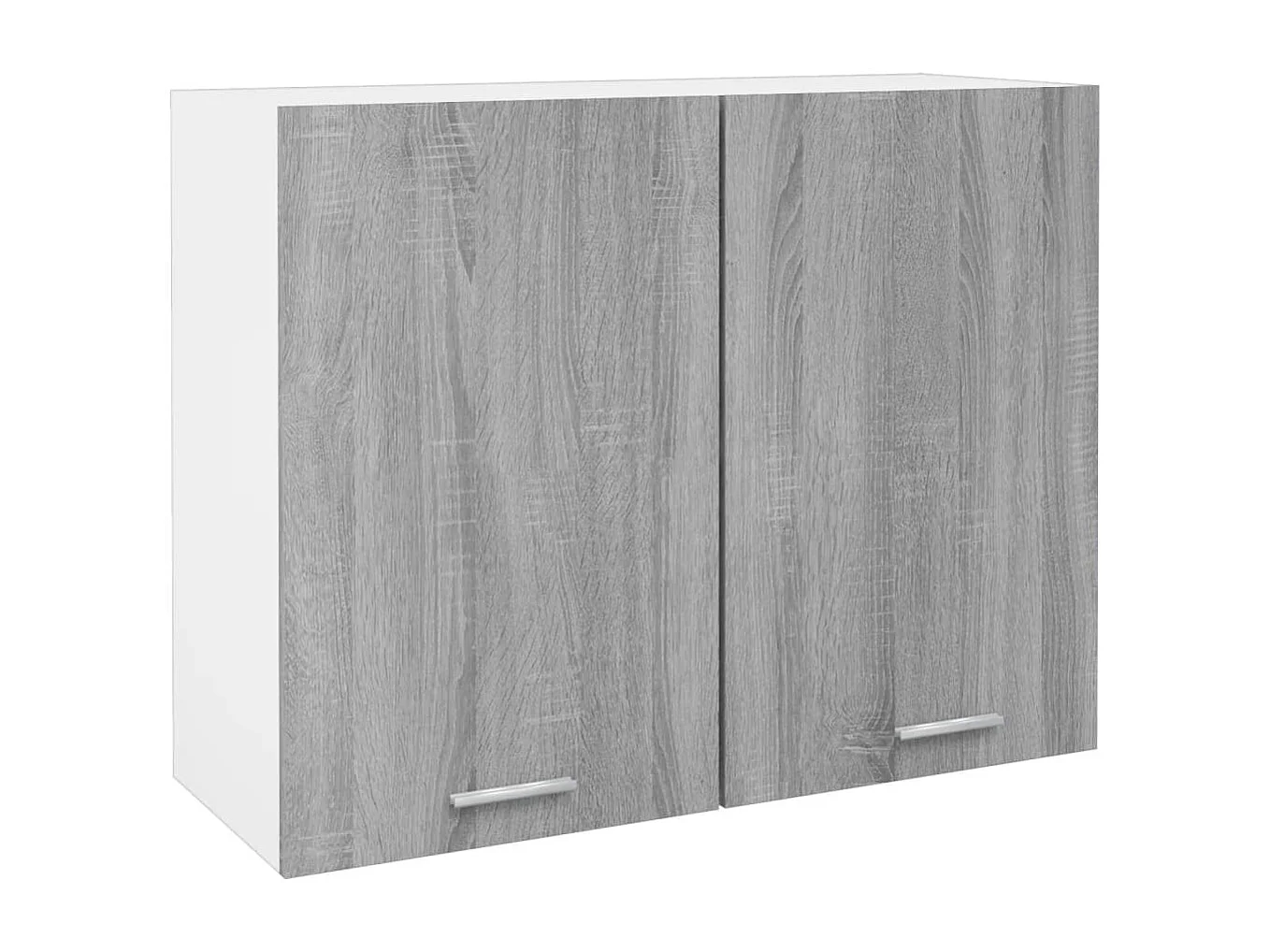 Armoire suspendue "Lyon" Gris Sonoma 80 x 31 x 60 cm Bois d'ingénierie