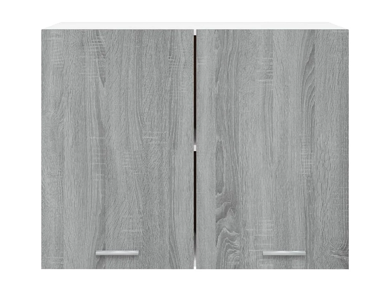 Armoire suspendue "Lyon" Gris Sonoma 80 x 31 x 60 cm Bois d'ingénierie