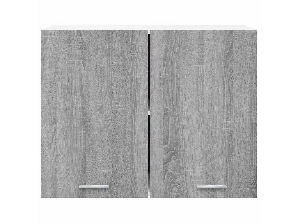 Armoire suspendue "Lyon" Gris Sonoma 80 x 31 x 60 cm Bois d'ingénierie