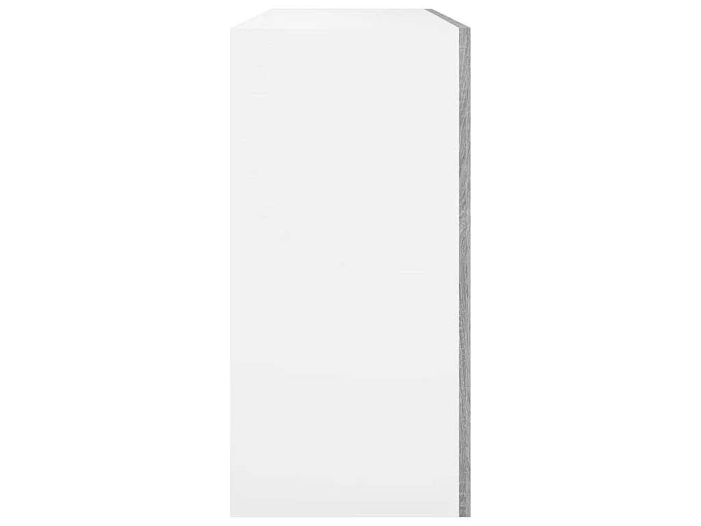 Armoire suspendue "Lyon" Gris Sonoma 80 x 31 x 60 cm Bois d'ingénierie
