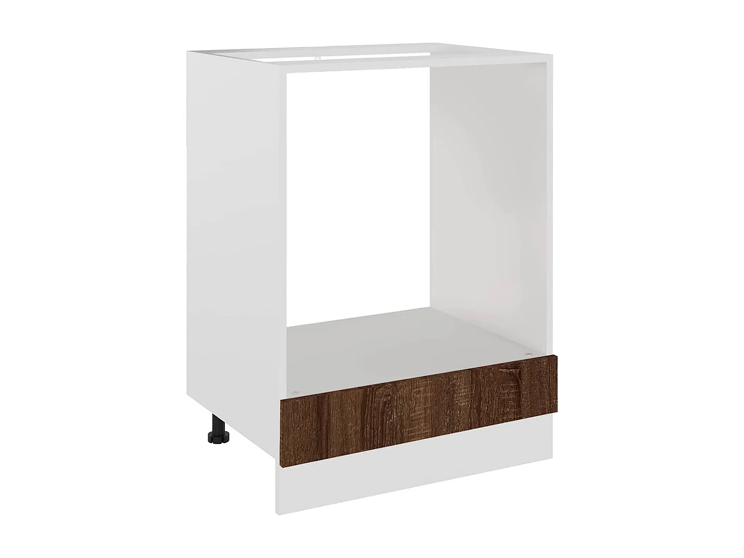 Meuble de four "Riga" Chêne brun 60 x 46 x 81,5 cm Bois d'ingénierie