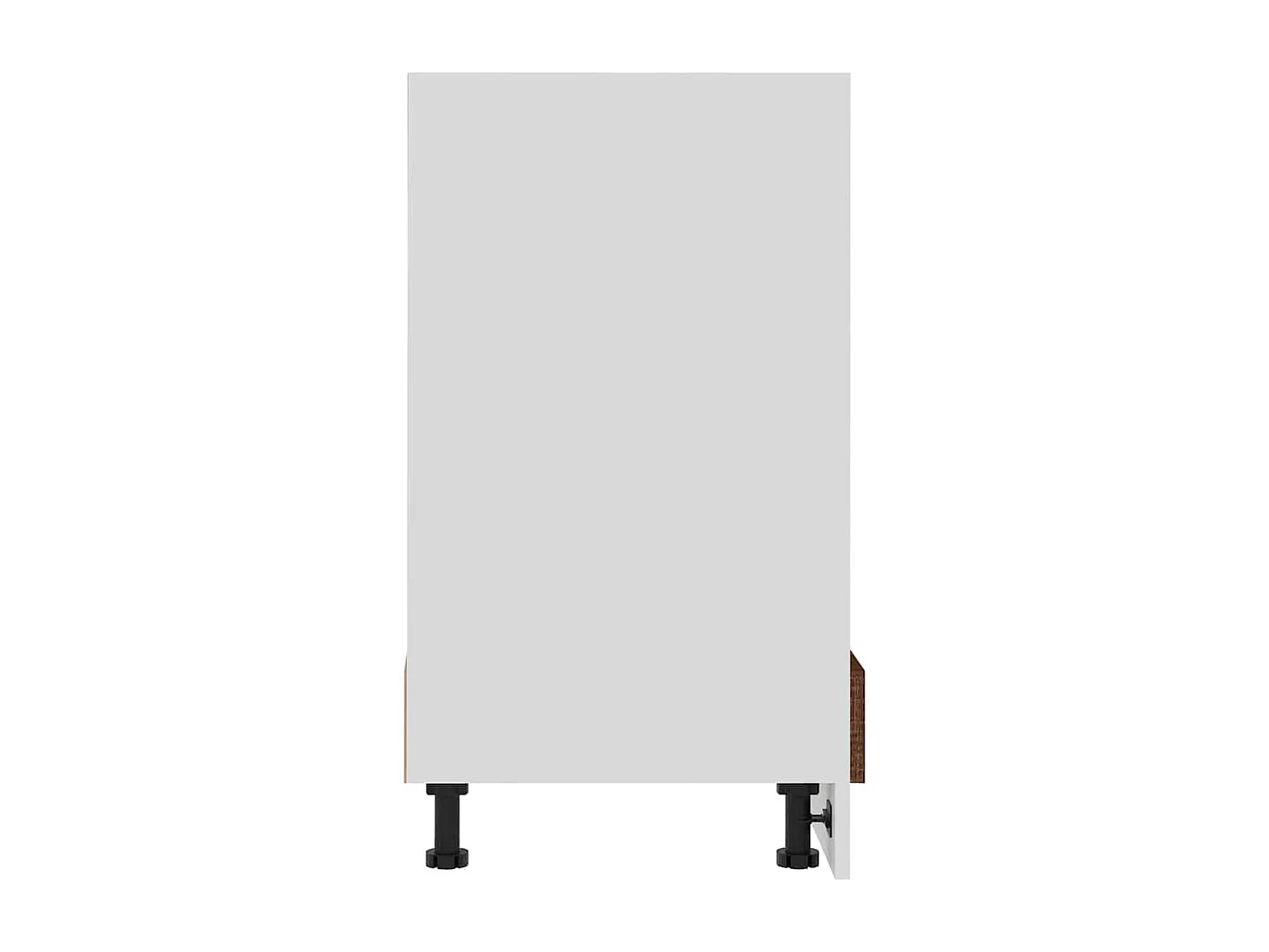 Ovenkast Lyon 60x46x81,5 cm bewerkt hout bruin eikenkleur