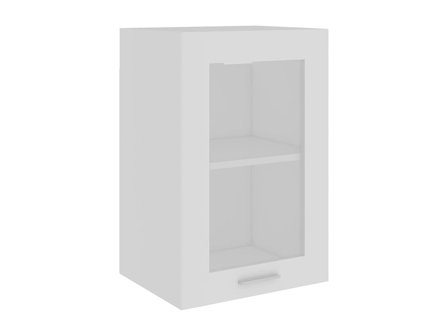 Vitrina colgante "Lyon" de, color blanco, 40 x 31 x 60 cm, madera de ingeniería