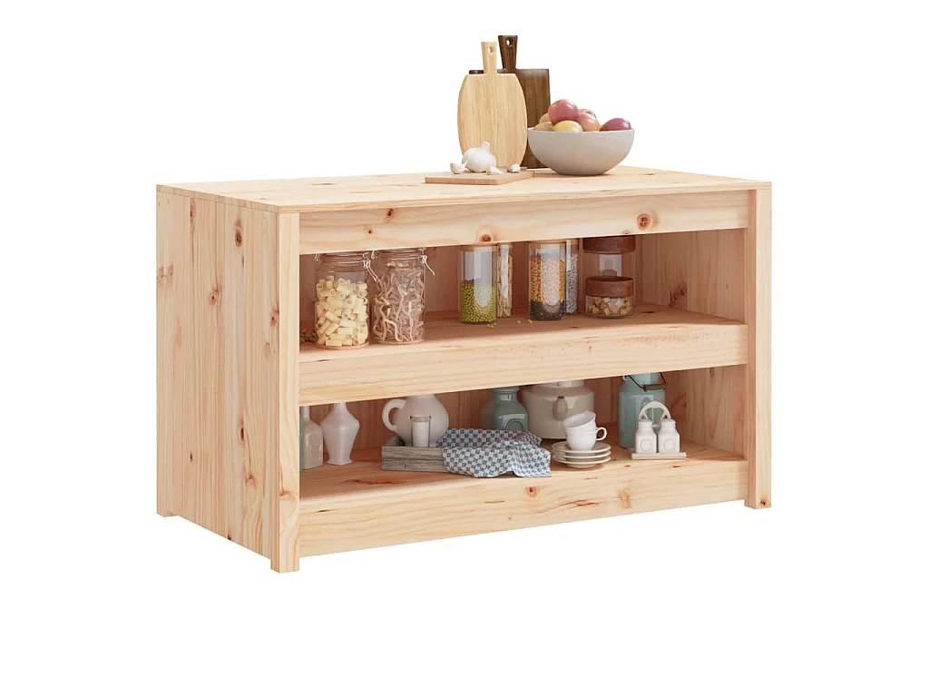 Armoire de cuisine d'extérieur MEPPEL 106x55x64 cm