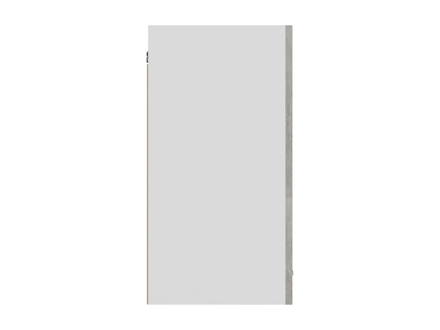 Armoire suspendue Gris béton 80x31x60 cm Bois d’ingénierie