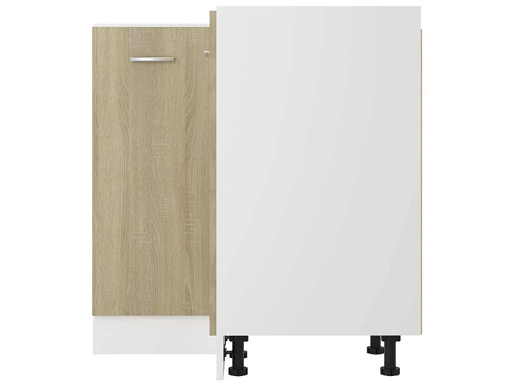 Hoekonderkast Lyon 75,5x75,5x81,5 cm sonoma eikenkleurig