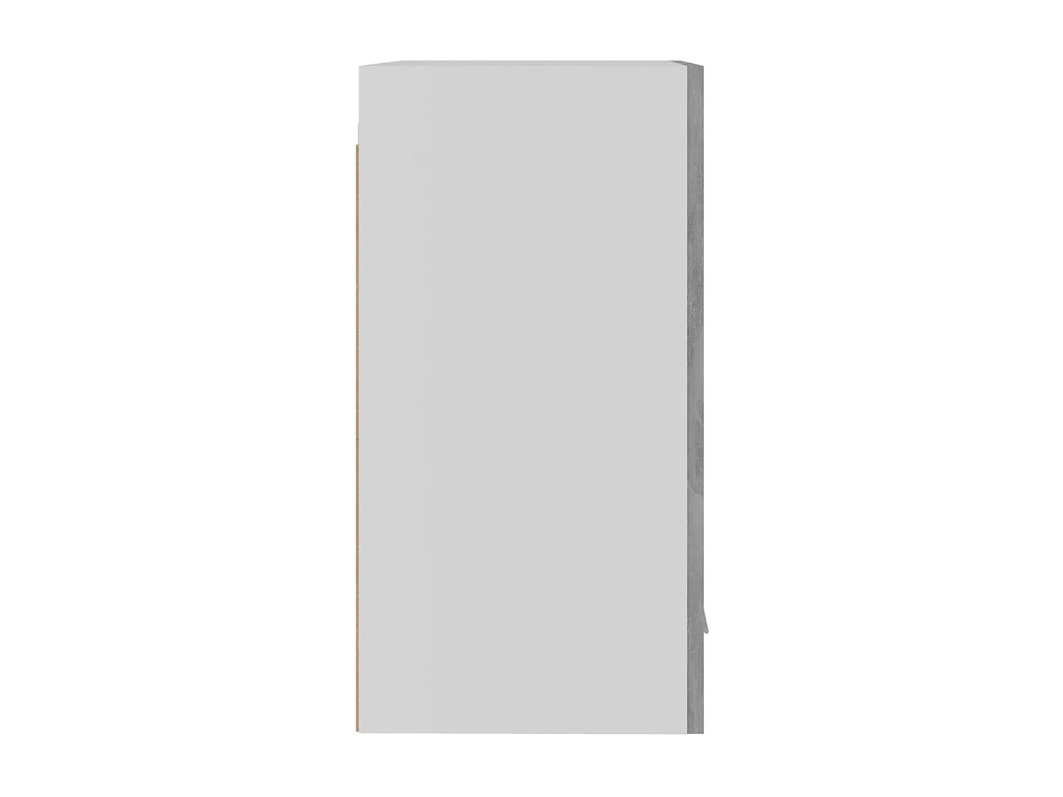 Armoire suspendue "Lyon" Gris béton 39,5 x 31 x 60 cm Bois d'ingénierie